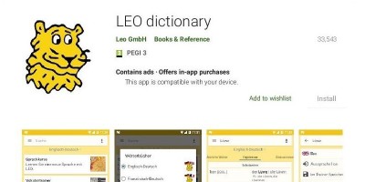 Aprende diccionario español leo aplicacion diccionario
