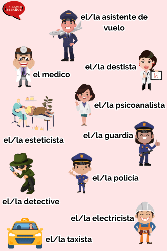 jobs-and-occupations-in-spanish-complete-overview