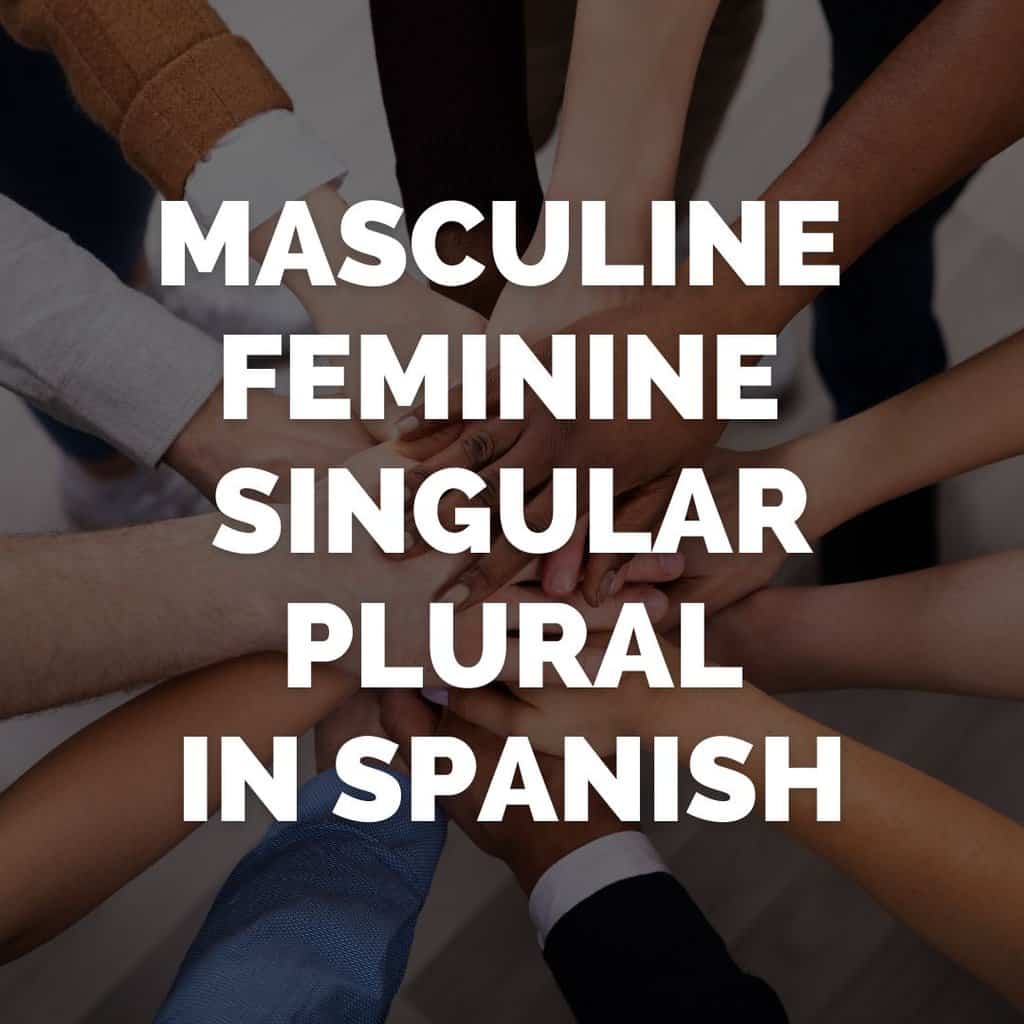 masculine and femenine